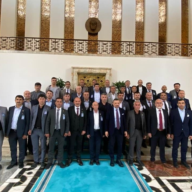 Gedizli muhtarlar Gazi Meclis'te