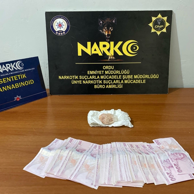 Ordu'da uyuşturucu operasyonlarında 3 tutuklama