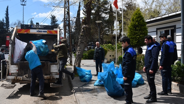 Siverek'te 5 ton bozuk ürün imha edildi