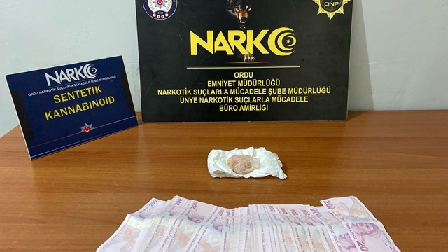 Ordu'da uyuşturucu operasyonlarında 3 tutuklama