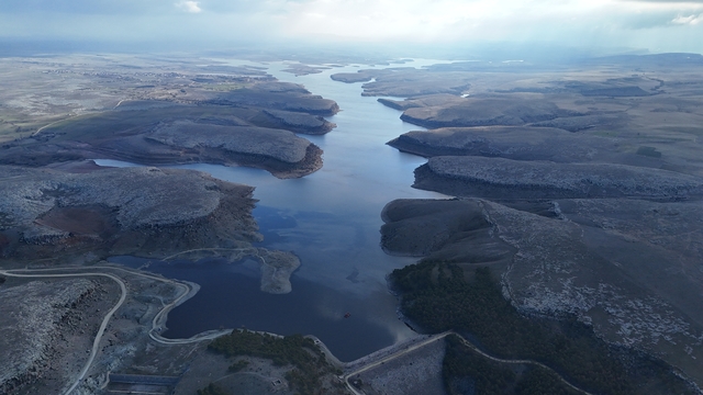 Aksaray'daki Mamasın Barajı'nda doluluk yüzde 30'a ulaştı