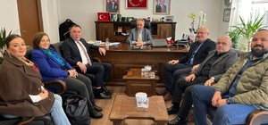 Artvin TSO'dan İl Özel İdaresi Genel Sekreteri Boz'a ziyaret