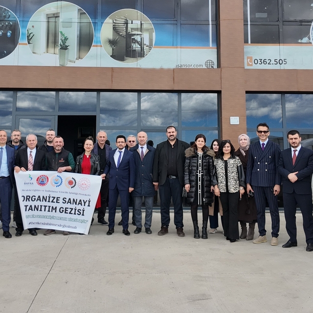 Bafra'da meslek sınıfta değil sahada öğreniliyor