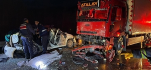 Annenin çocuklarını korumaya çalışırken hayatını kaybettiği kazada kamyon sürücüsü adli kontrolle serbest