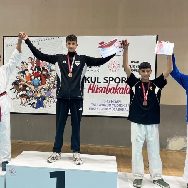 Muğlalı sporcular Uşak'tan 3 madalya ile döndü