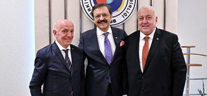 Hisarcıklıoğlu’na Samsun daveti: Çarşamba’daki projeler masaya yatırıldı