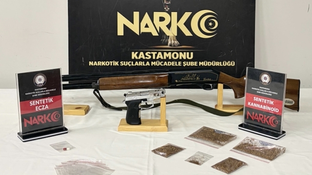 Kastamonu'da uyuşturucu operasyonu: 5 gözaltı