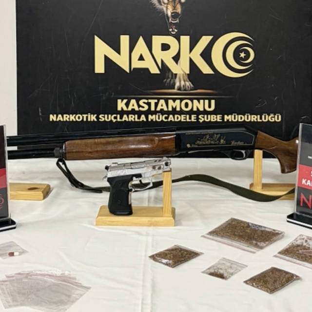 Kastamonu'da uyuşturucu operasyonu: 5 gözaltı