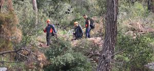 Dağda yolunu kaybetti, telefon şarjı bitince dronla bulundu