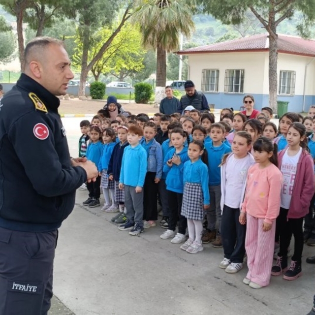 Nazilli'de öğrencilere yangın bilinci aşılandı