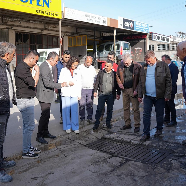 Başkan Köksal Aras Sanayi esnafıyla bir araya geldi