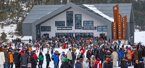 Denizli Kayak Merkezi 150 bin misafiri ağırladı