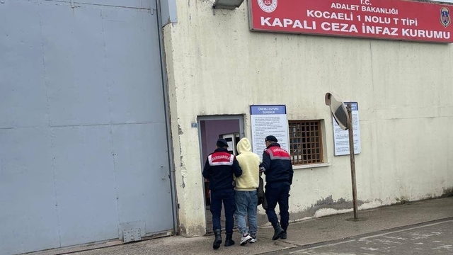 Kocaeli'de 12 yıl 6 ay hapis cezası bulunan hükümlü yakalandı