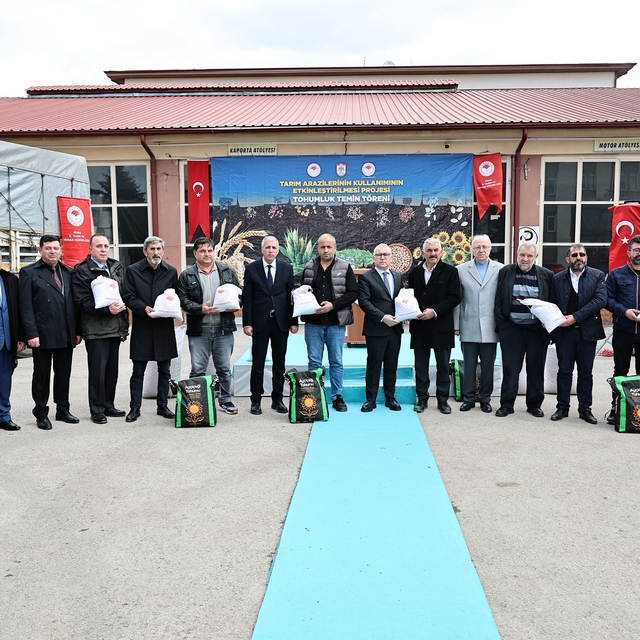 Sivas'ta 18 bin dekar alan üretime kazandırılacak