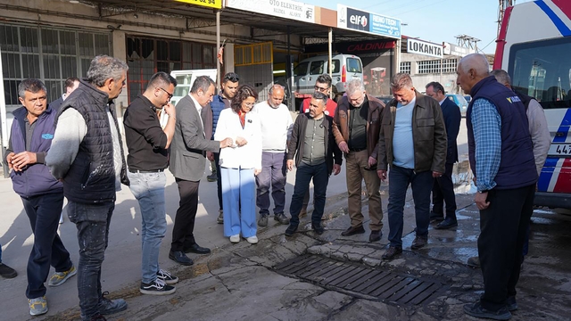 Başkan Köksal Aras Sanayi esnafıyla bir araya geldi