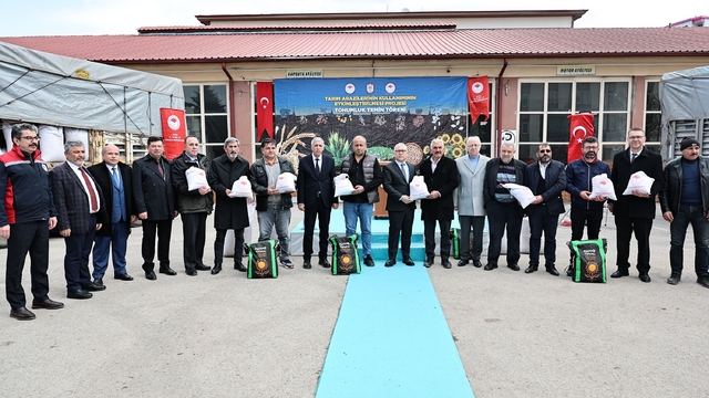 Sivas'ta 18 bin dekar alan üretime kazandırılacak