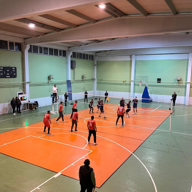 Beylikova'da Kurumlar Arası Voleybol Turnuvası heyecanı