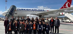 'Minik kanatlar'ın havlimanı heyecanı