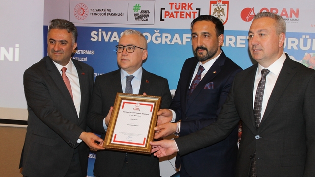 'Sivas Kellesi'ne tescil belgesi verildi