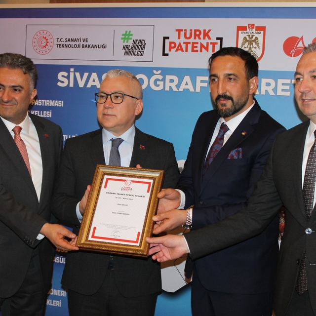 'Sivas Kellesi'ne tescil belgesi verildi