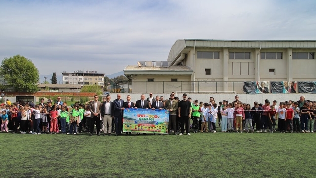 Köşk'te çocuklar şenlikte buluştu