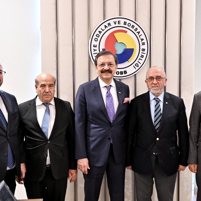 Başkan Dumandağ, TOBB Başkanı Hisarcıklıoğlu ile bir araya geldi