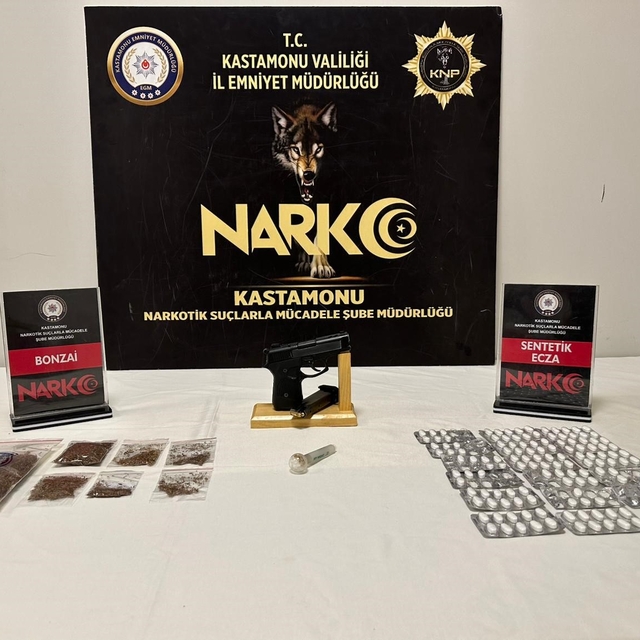 Kastamonu'da uyuşturucu operasyonda 6 şüpheli gözaltına alındı