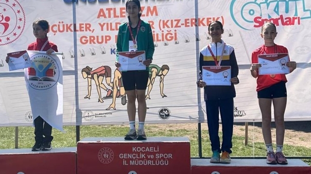 Sakaryalı atletler Bursa ve Kocaeli'den derecelerle döndü