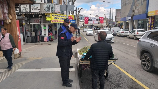 Adıyaman'da kaldırım işgallerine sıkı denetim