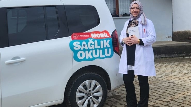 Oltu'da köylere mobil araçla sağlık desteği
