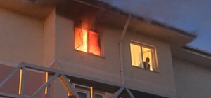 Edirne'de apartman dairesinde korkutan yangın