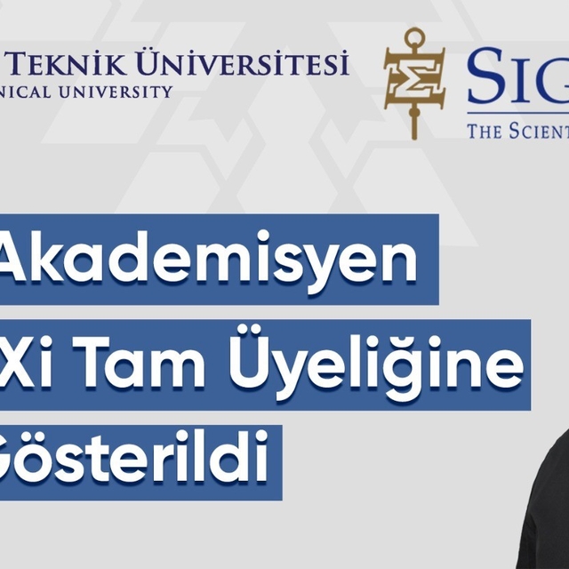 ETÜ'lü akademisyen Sigma Xi tam üyeliğine aday gösterildi