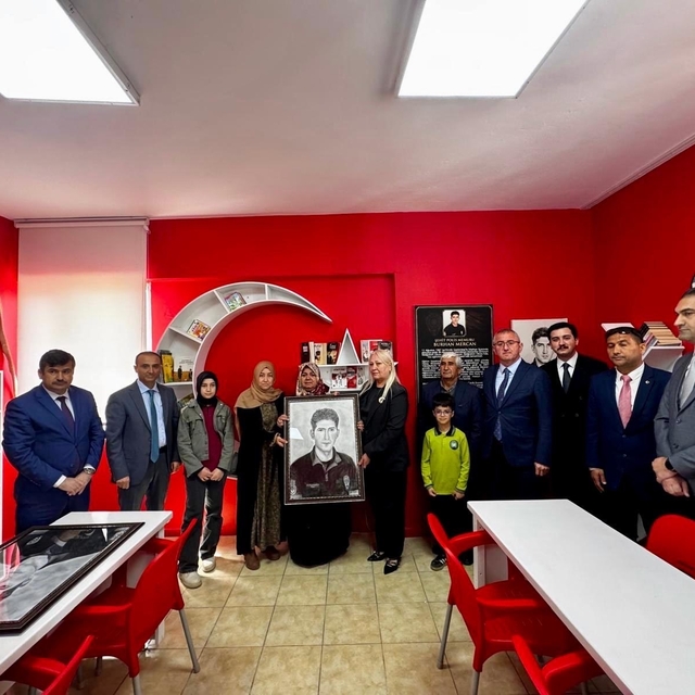 Şehit polisin ismi kütüphanede yaşatılacak