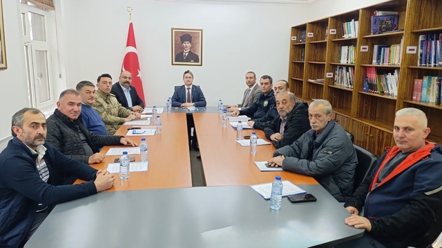 Kemaliye'de turizm sezonu öncesi koordinasyon toplantısı yapıldı