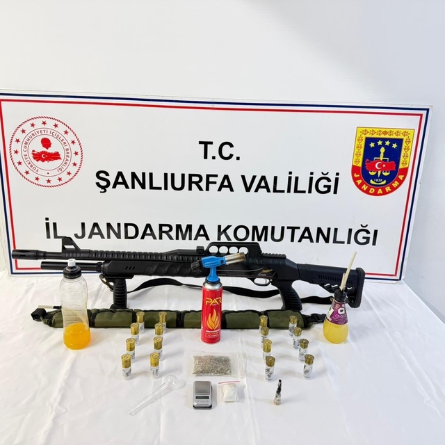 Şanlıurfa'da düzenlenen uyuşturucu operasyonunda 1 şüpheli yakalandı