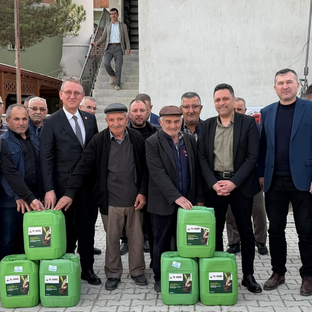 Tavşanlı'da "Hümik Asit Destek Projesi" hayata geçirildi