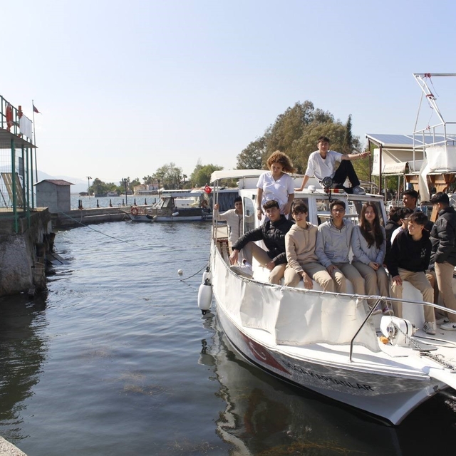 Köyceğiz Gölü'nde incelemelerde bulunuldu