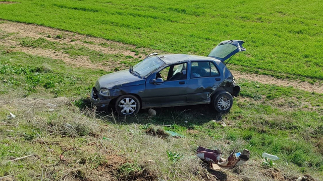 Konya'da 2 otomobil çarpıştı; 6 yaralı
