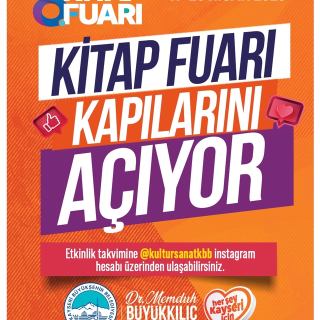 Büyükşehir ile okuyan ve okutan şehirde Kitap Fuarı 8'inci kez kapılarını a...
