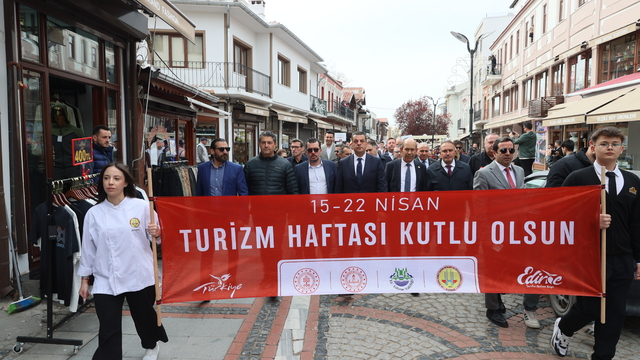 Edirne'de Turizm Haftası kutlamaları başladı