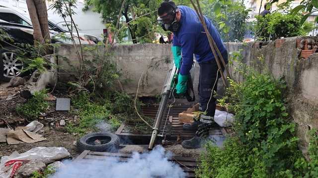 Büyükşehir'den sinek üreme alanlarında yoğun çalışma