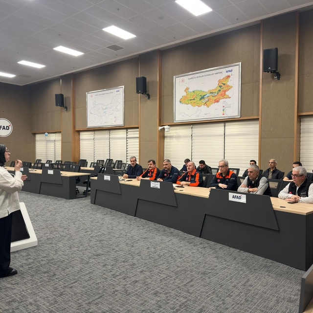 AFAD personeline yönelik işaret dili eğitimine başlandı