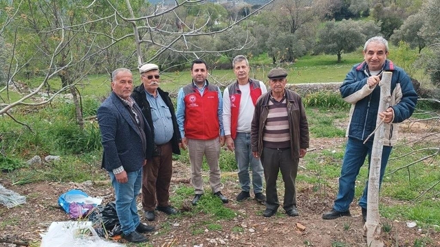 Menteşe'de çiftçiye uygulamalı eğitim