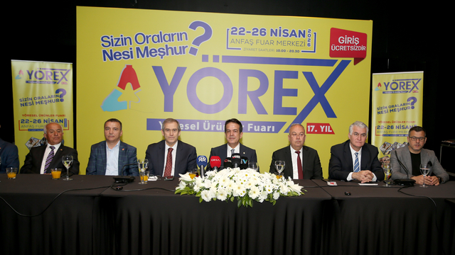 YÖREX Anadolu'nun yöresel zenginliklerini Antalya'da buluşturacak