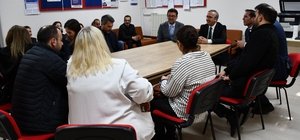 İl Milli Eğitim Müdürü Aydın, öğretmenlerle bir araya geldi