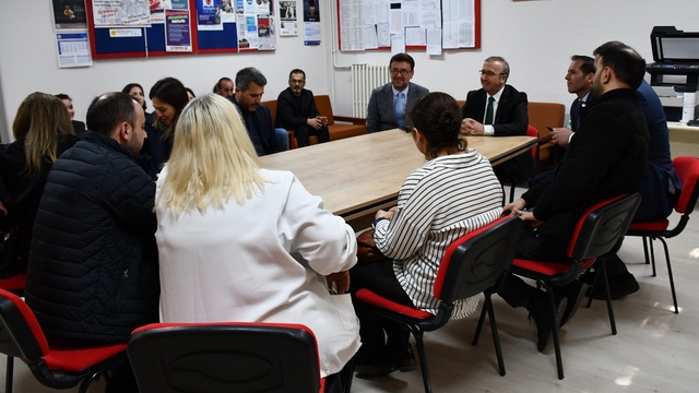 İl Milli Eğitim Müdürü Aydın, öğretmenlerle bir araya geldi