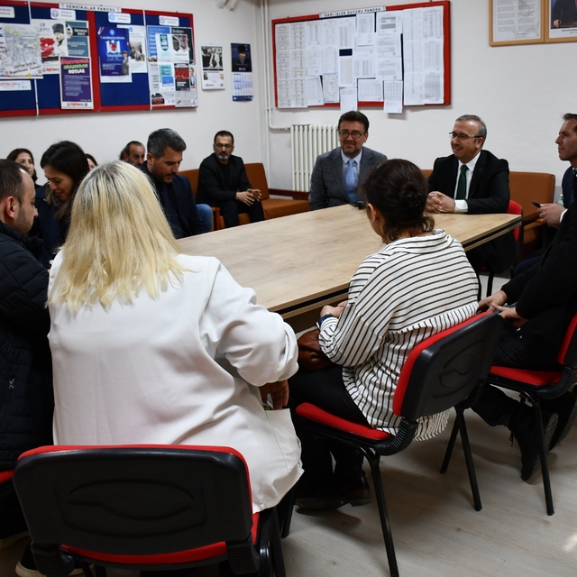 İl Milli Eğitim Müdürü Aydın, öğretmenlerle bir araya geldi