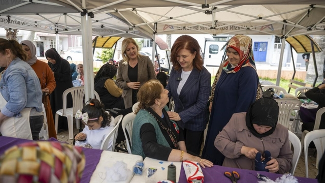 Mersin'de 'Evimiz Atölye' ile kadınlar üretime katılıyor