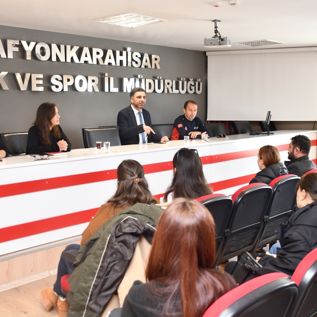 Gençlik ve Spor İl Müdürlüğü Kurtarma Ekibi'nin akreditasyon süreci sürüyor