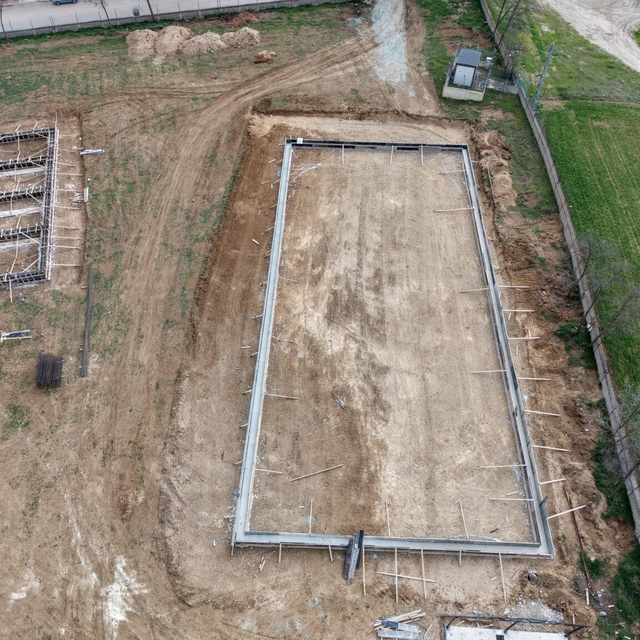 Taşköprü Belediyesi'nin inşa ettiği atlı turizm merkezi yükseliyor